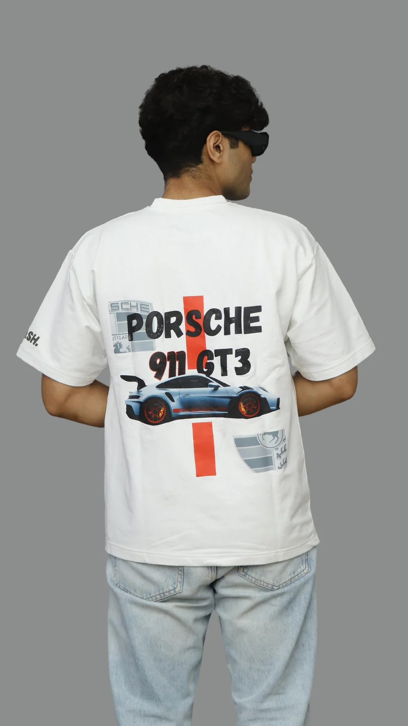 Porsche 911 Gtr Unisex Oversized Tshirt