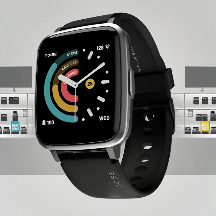 Noise Colorfit Pulse 1.40 Smartwatch With Full Touch Screen Display, 10 Day Battery, Watch Faces