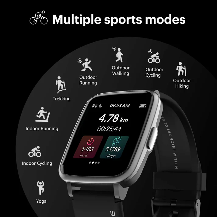 Noise Colorfit Pulse 1.40 Smartwatch With Full Touch Screen Display, 10 Day Battery, Watch Faces