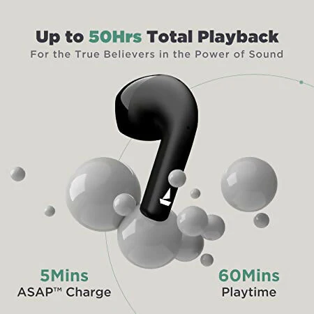 Boat Airdopes Atom 81 In Ear Tws Earbuds With 50 Hrs Playtime, Enx, Ipx5 (assorted Color)