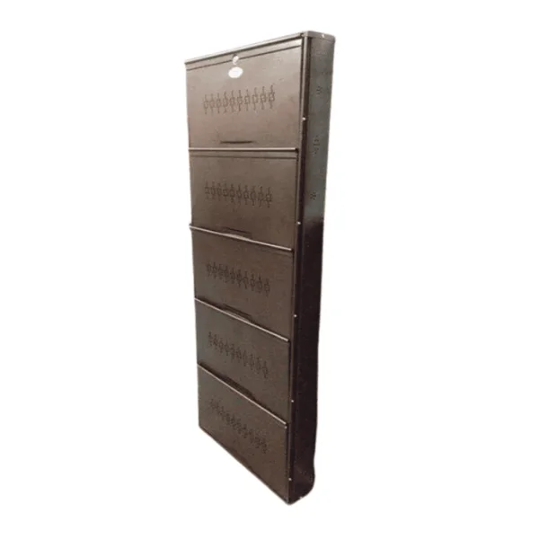 5-tier Space Saving Design Shoe Rack For 15 Pairs