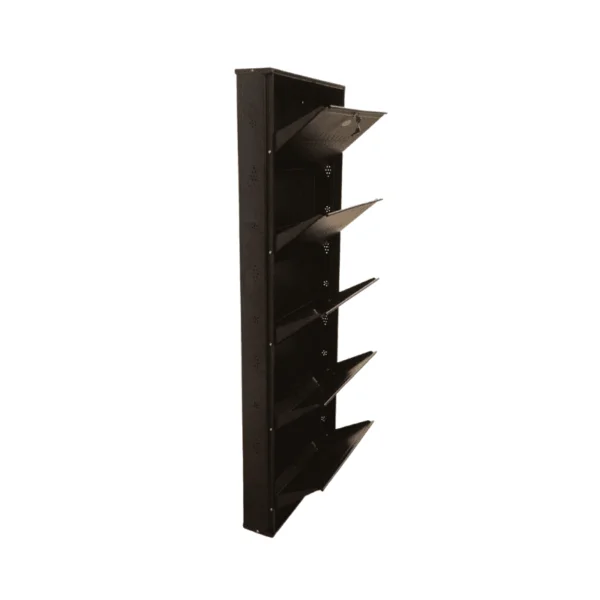 5-tier Space Saving Design Shoe Rack For 15 Pairs