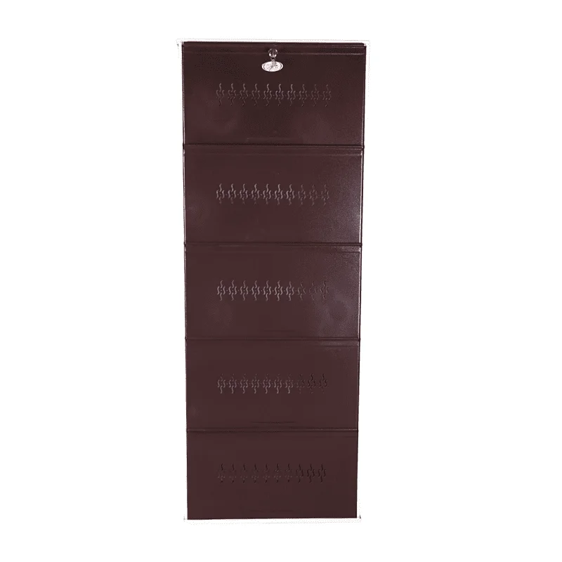 5-tier Space Saving Design Shoe Rack For 15 Pairs
