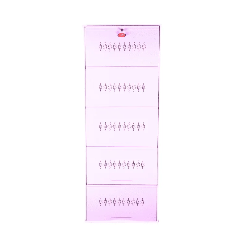 5-tier Space Saving Design Shoe Rack For 15 Pairs