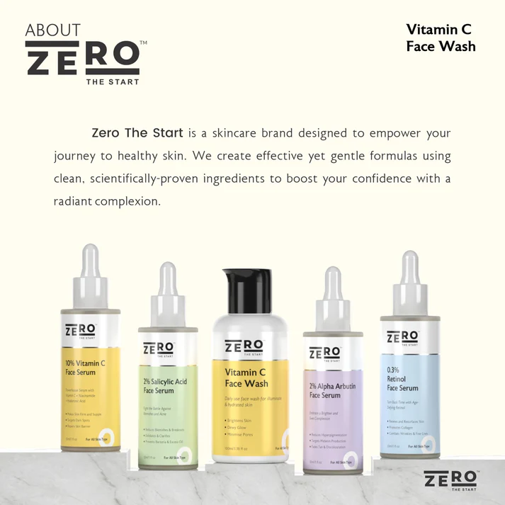 Vitamin C Face Wash For Oily Skin: Brighten, Hydrate & Protect