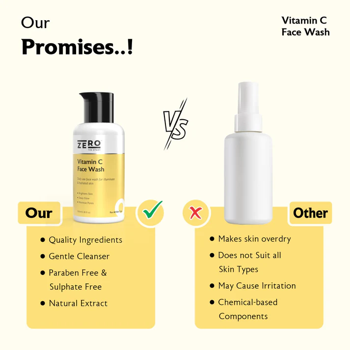 Vitamin C Face Wash For Oily Skin: Brighten, Hydrate & Protect