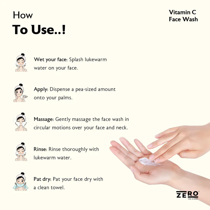 Vitamin C Face Wash For Oily Skin: Brighten, Hydrate & Protect