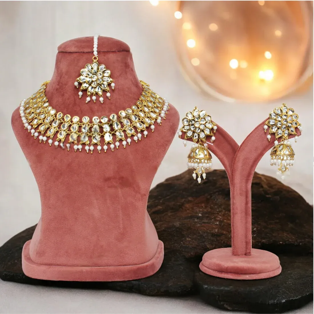 Lucky Jewllery Traditional Kathak Jewellery Set