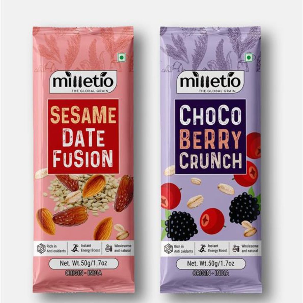 Combo Of  2 Sesame Date Fusion And Chocko Berry Crunch
