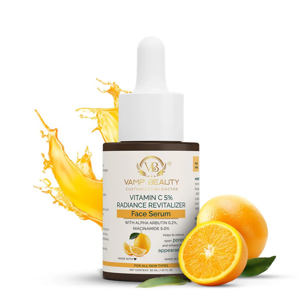 Vamp Beauty Vitamin C 5% Radiance Revitalizer Face Serum